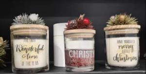 SCENTED CANDLE IN STOCK FOR RETAIL IN USUAL PACKAGING