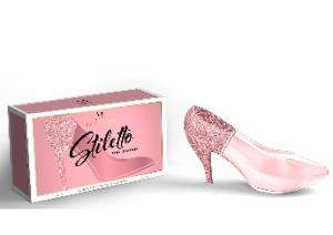 FERRERA STILETTO PINK SPARKLE